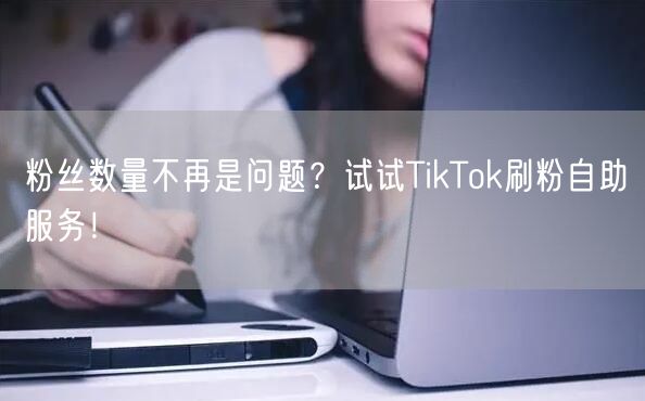 粉丝数量不再是问题？试试TikTok刷粉自助服务！