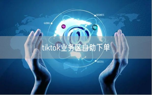 tiktok业务区自助下单