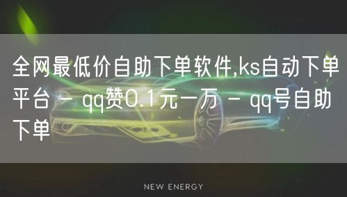 全网最低价自助下单软件,ks自动下单平台 - qq赞0.1元一万 - qq号自助