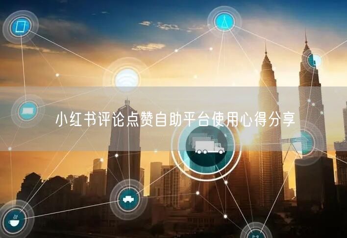小红书评论点赞自助平台使用心得分享