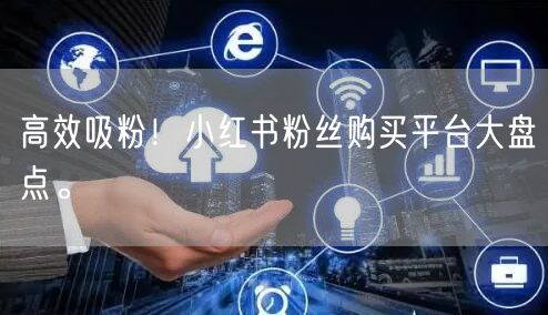 高效吸粉！小红书粉丝购买平台大盘点。